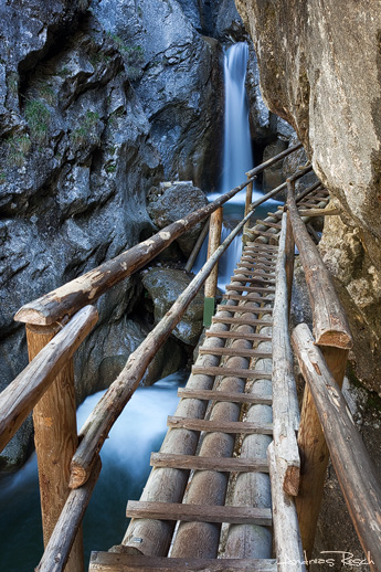 Der Einstieg in die Klamm